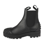 Christian Dior Iron Boots CL 0620 Leather Rubber Black Reference Size — view 2