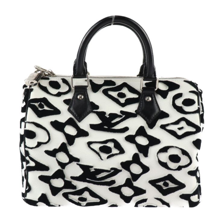 Louis Vuitton Speedy Bandouliere 25 Handbag Tufted Monogram Canvas — view 2