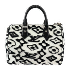 Louis Vuitton Speedy Bandouliere 25 Handbag Tufted Monogram Canvas — view 4