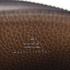Gucci Swing Coin Case Leather Brown Gold Hardware Round Zipper — view 9