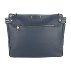 Louis Vuitton Alma Nd Messenger Shoulder Bag Taurillon Leather Marine — view 3