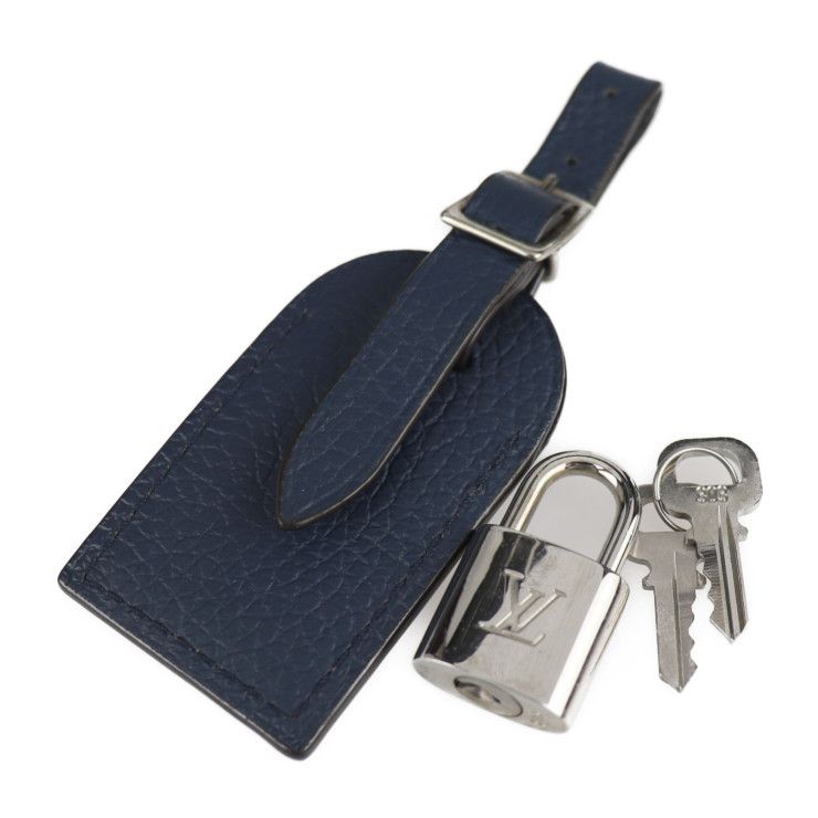 Louis Vuitton Alma Nd Messenger Shoulder Bag Taurillon Leather Marine — view 8
