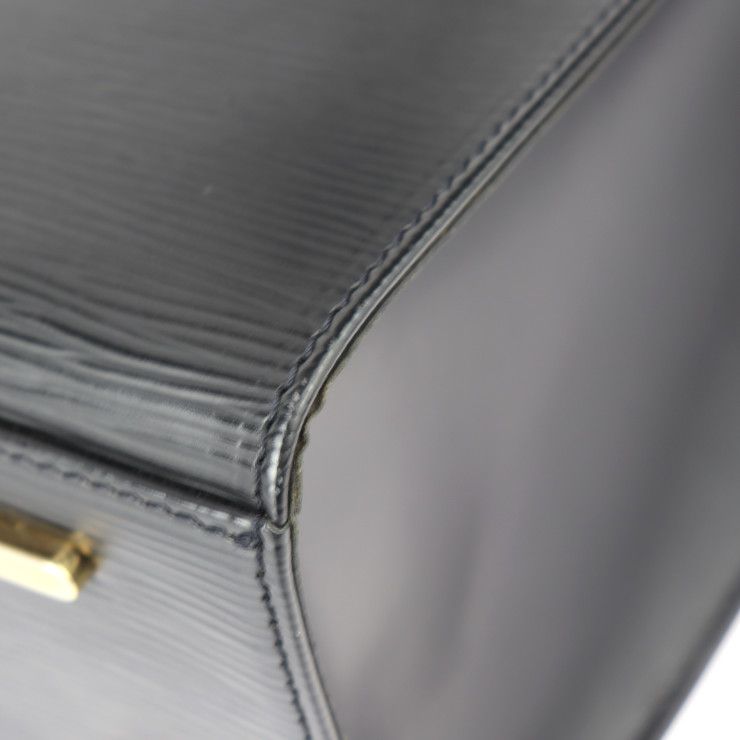 Louis Vuitton Figari MM Handbag Leather Black Gold Hardware Epi Viton — view 5