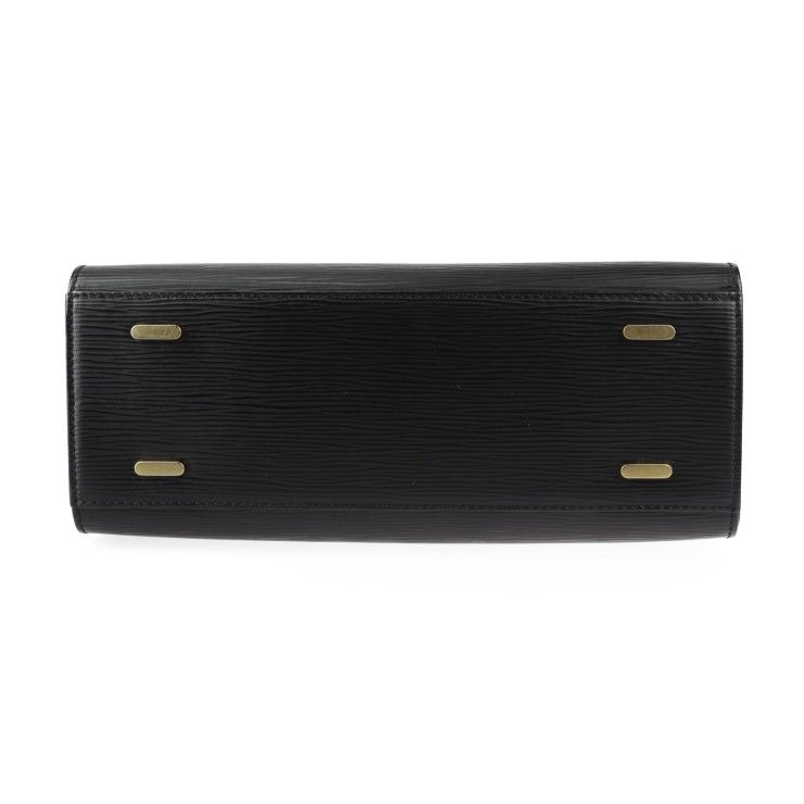 Louis Vuitton Figari MM Handbag Leather Black Gold Hardware Epi Viton — view 4