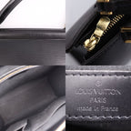 Louis Vuitton Figari MM Handbag Leather Black Gold Hardware Epi Viton — view 9