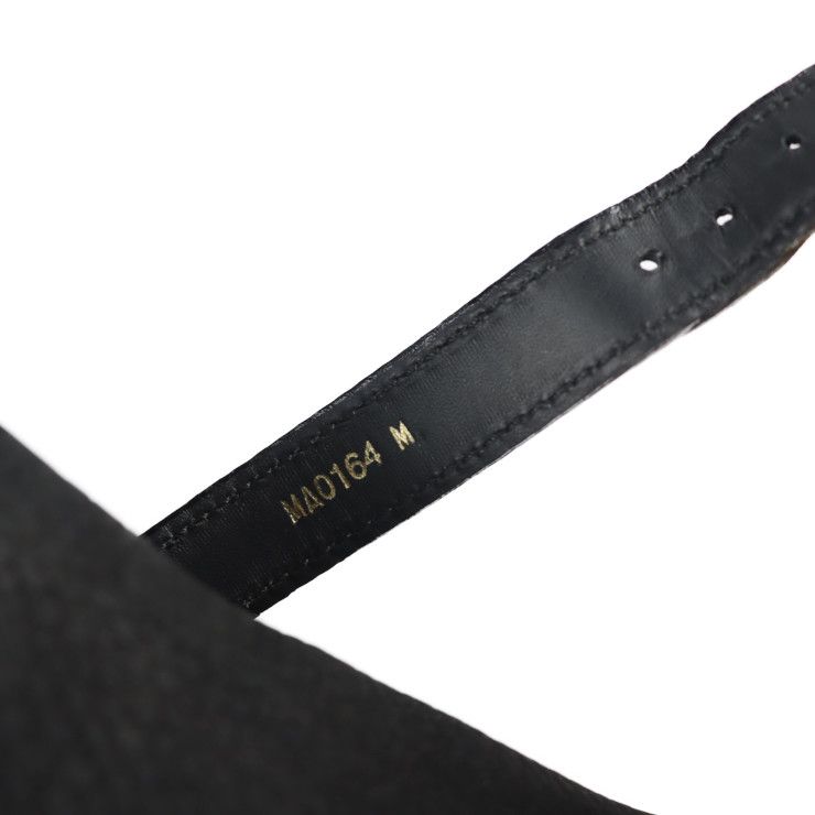 Louis Vuitton Ankle Boots Leather Black Gold Hardware Short Belt — view 6