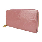 Louis Vuitton Zippy Wallet Long Patent Leather Rose Blush Pink — view 2