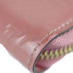 Louis Vuitton Zippy Wallet Long Patent Leather Rose Blush Pink — view 5