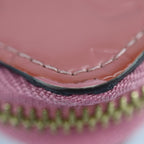 Louis Vuitton Zippy Wallet Long Patent Leather Rose Blush Pink — view 6