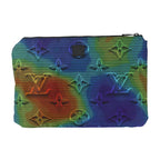 Louis Vuitton Pochette Reversible Second Bag Nylon Leather Black White — view 7