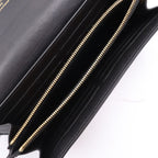 Louis Vuitton Portefeuille Sarah Long Wallet Calf Leather Brown — view 8