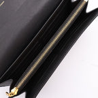 Louis Vuitton Portefeuille Sarah Long Wallet Calf Leather Brown — view 7