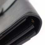 Louis Vuitton Portefeuille Sarah Long Wallet Calf Leather Brown — view 6
