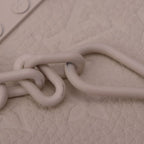Louis Vuitton Sac Plat Virgil Abloh Tote Bag Taurillon Leather White — view 7