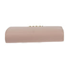 Gucci Script Zip Around Wallet Bifold Leather Pink Gold Hardware — view 4