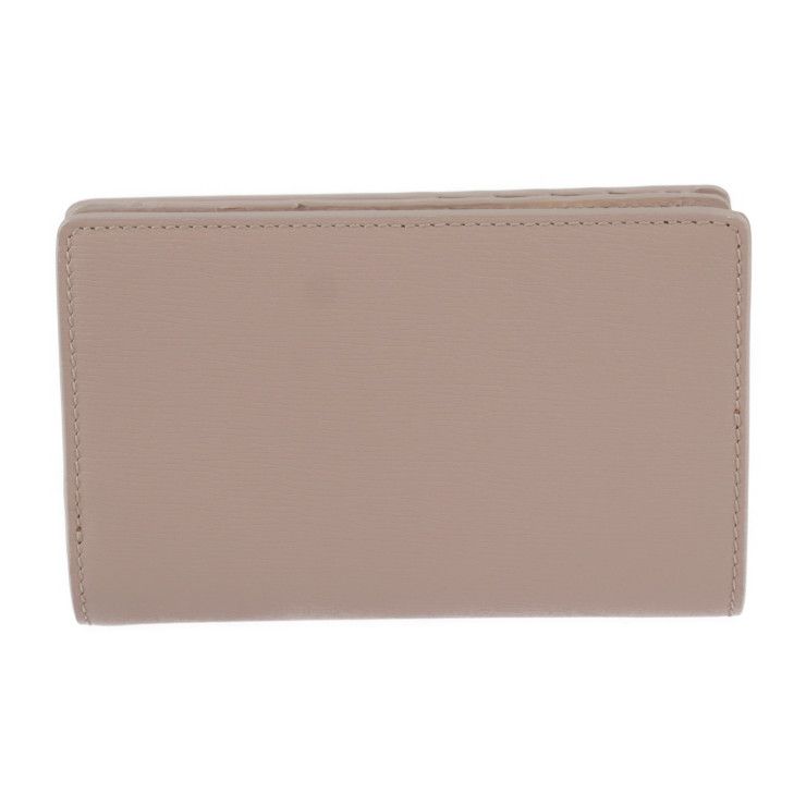Gucci Script Zip Around Wallet Bifold Leather Pink Gold Hardware — view 3