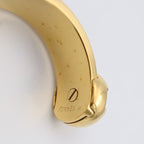 Hermes Bangle Metal Leather Gold Red Accessories Cbangle Cuff Bracelet — view 6