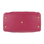 Saint Laurent Paris Cabas Classic Handbag Leather Pink Gold Hardware — view 4