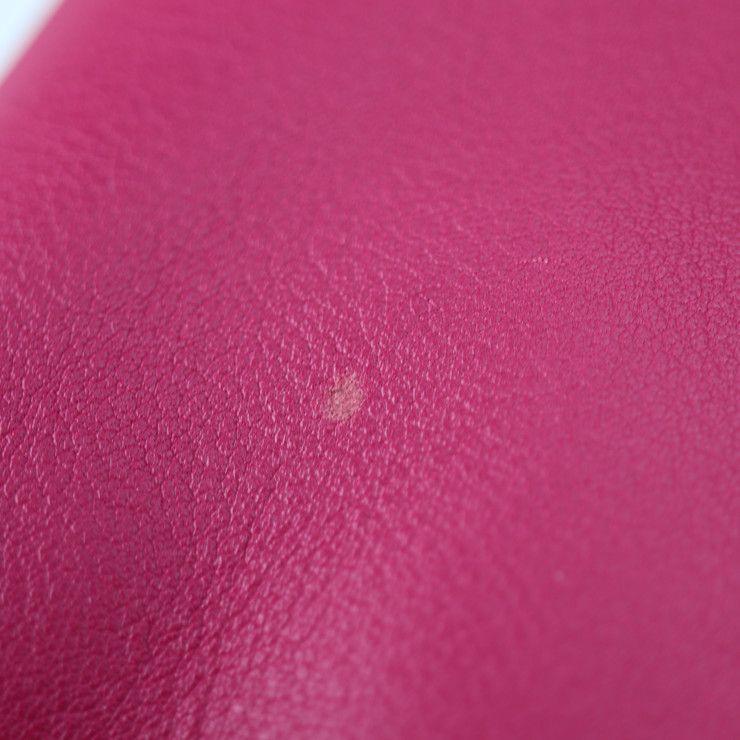 Saint Laurent Paris Cabas Classic Handbag Leather Pink Gold Hardware — view 7