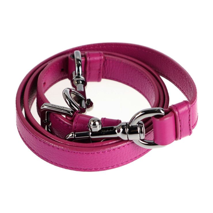 Loewe Handbag Leather Purple Pink Silver Hardware Cruz 2-Way Bicolor — view 9