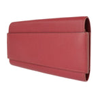 Hermes Passant Long Wallet Evercolor Rouge Grenadier Red Tone Bifold — view 2
