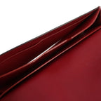 Hermes Passant Long Wallet Evercolor Rouge Grenadier Red Tone Bifold — view 6