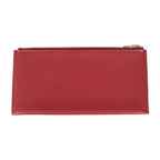 Hermes Passant Long Wallet Evercolor Rouge Grenadier Red Tone Bifold — view 5