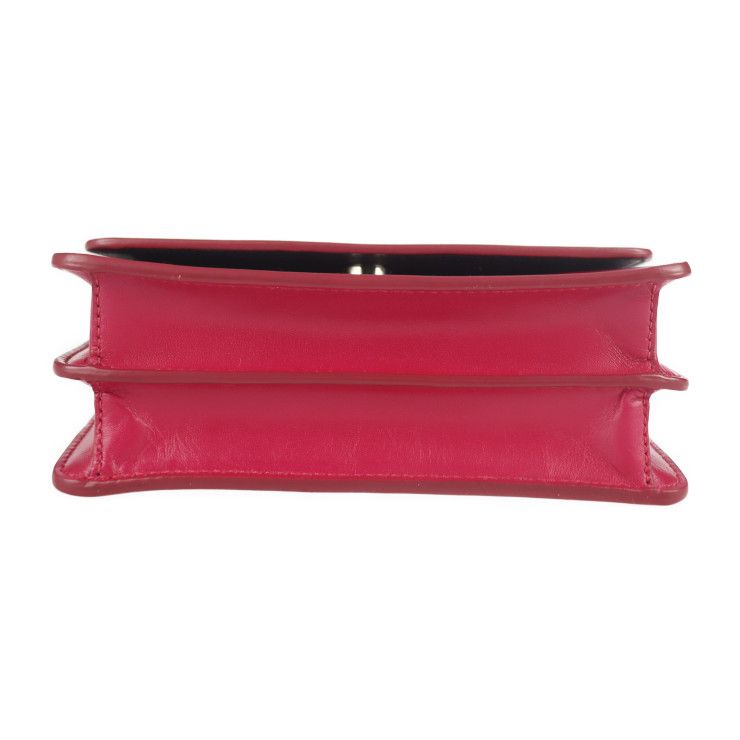 Prada Shoulder Bag Bt1031 Box Calf Peonia Pink Silver Hardware 2-Way — view 4