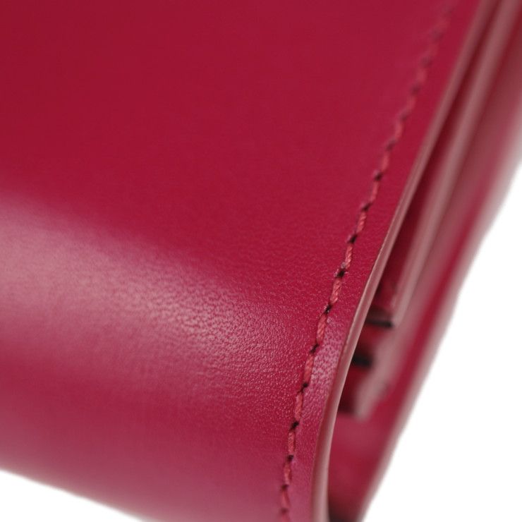 Prada Shoulder Bag Bt1031 Box Calf Peonia Pink Silver Hardware 2-Way — view 6