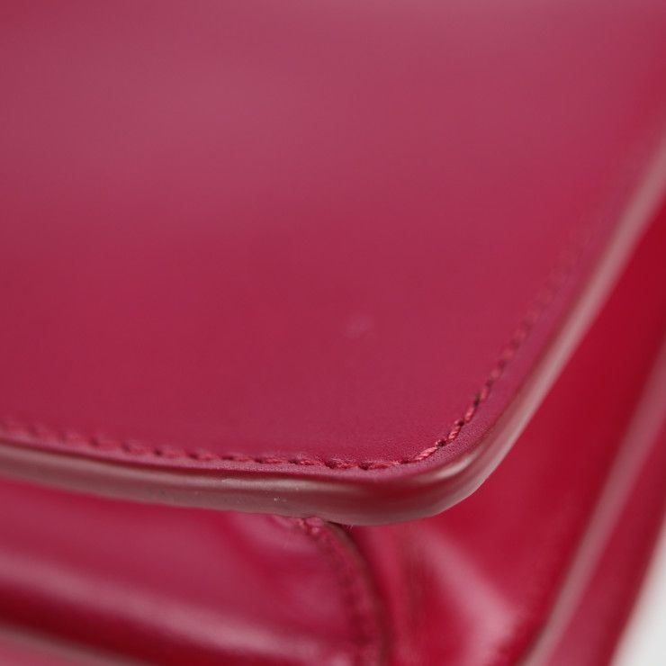 Prada Shoulder Bag Bt1031 Box Calf Peonia Pink Silver Hardware 2-Way — view 5