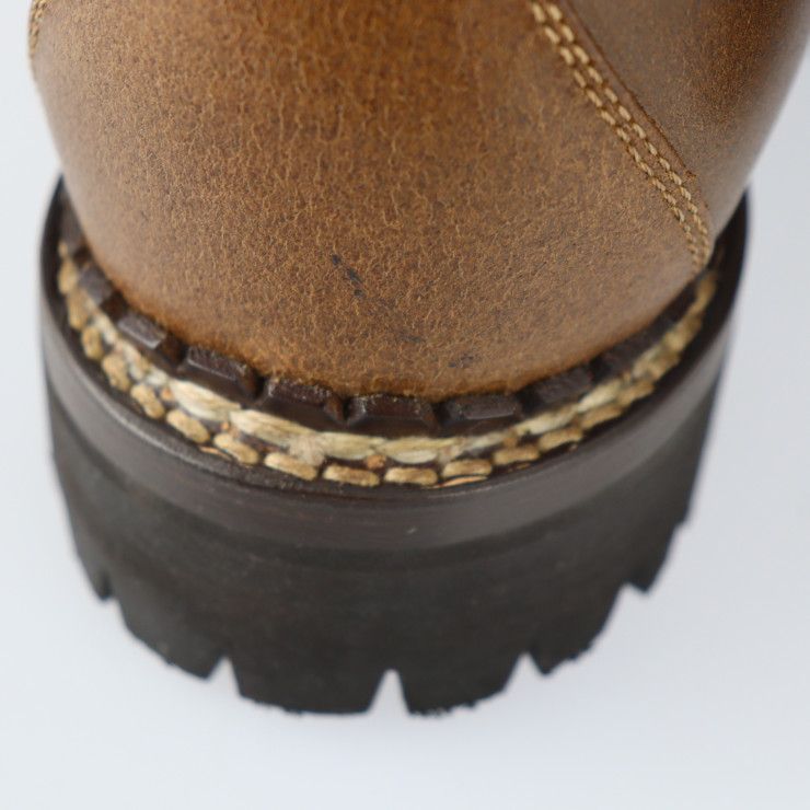 Gucci Mountain Boots Leather Brown The North Face Collaboratio — view 9