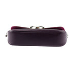 Louis Vuitton Pochette Montaigne Shoulder Bag M5929K Leather Cassis Silver — view 4