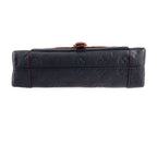 Louis Vuitton Blanche BB Handbag Leather Marine Rouge Gold Hardware — view 4