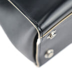 Louis Vuitton City Steamer MM Handbag Leather Black Multicolor Silver — view 4