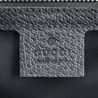 Gucci Off The Grid Tote Bag Nylon Leather Black GG — view 8