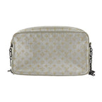 Louis Vuitton Mckenna Handbag Canvas Leather Silver Gold Hardware — view 3