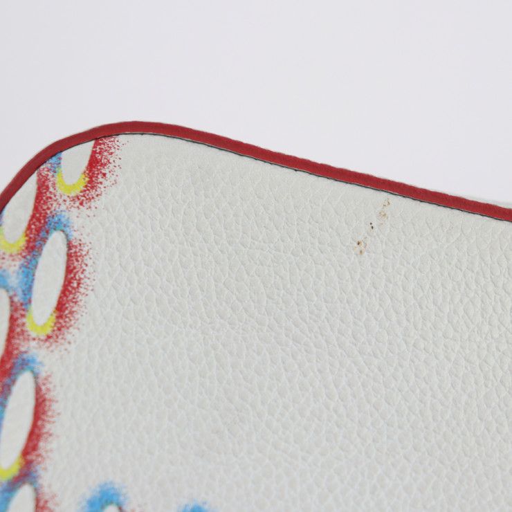 Louis Vuitton Trio Messenger Shoulder Bag Leather Bronze White Multicolor — view 6