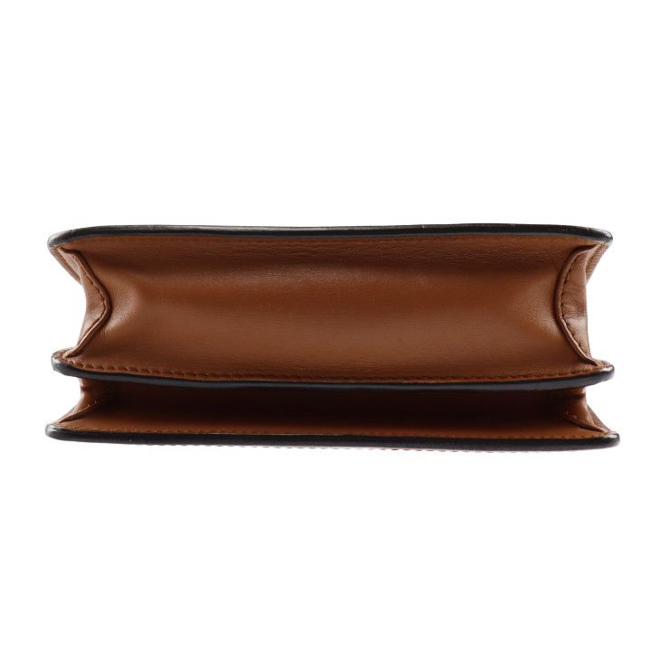 Louis Vuitton Dauphine Mini Shoulder Bag Taurillon Leather Brown Pink — view 4