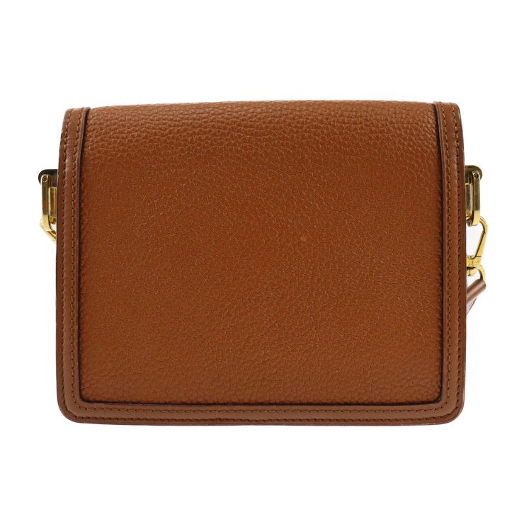 Louis Vuitton Dauphine Mini Shoulder Bag Taurillon Leather Brown Pink — view 3