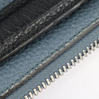 Fendi By-the-way Business Bag 7 Va458 Leather Black Blue Yellow Silver Hardware — view 8