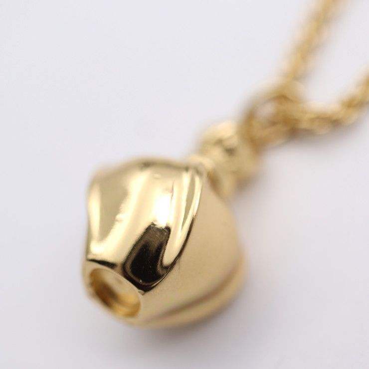 Christian Dior Poison Necklace Metal Gold Pendant Perfume Bottle GP — view 4