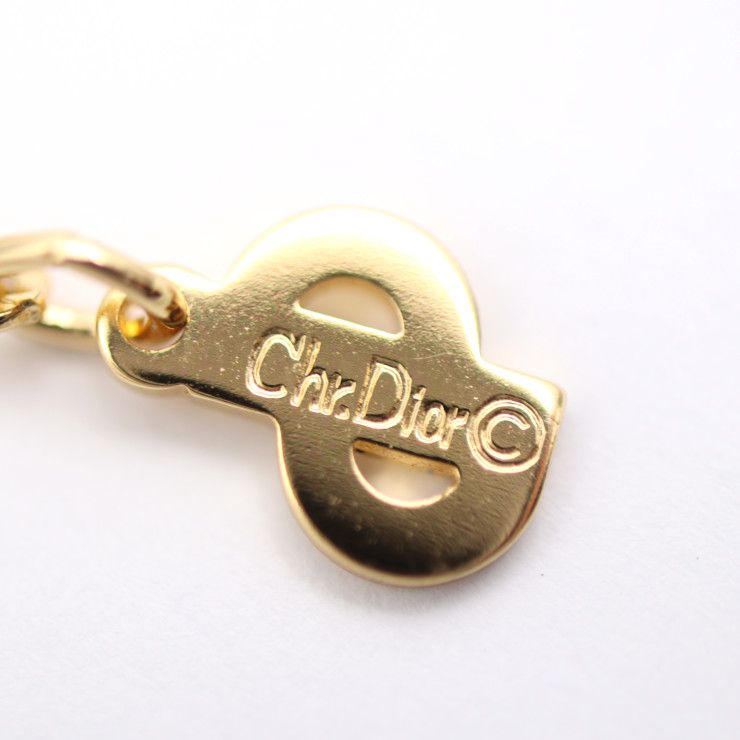Christian Dior Poison Necklace Metal Gold Pendant Perfume Bottle GP — view 9