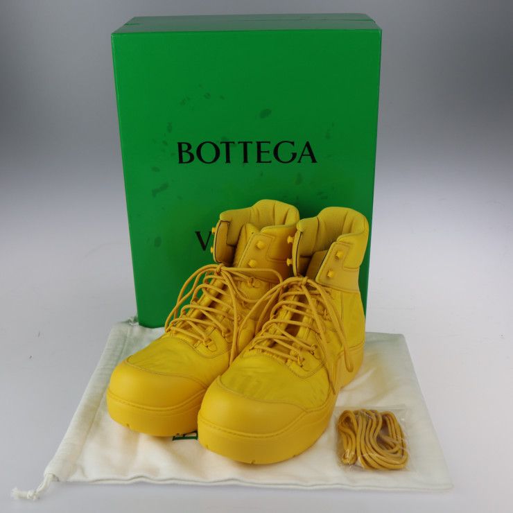 Bottega Veneta Sneakers Fabric Rubber Yellow Puddle — view 9