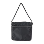 Prada Messenger Bag Shoulder 2 Vd951 Nylon Black Leather Silver Hardware — view 3