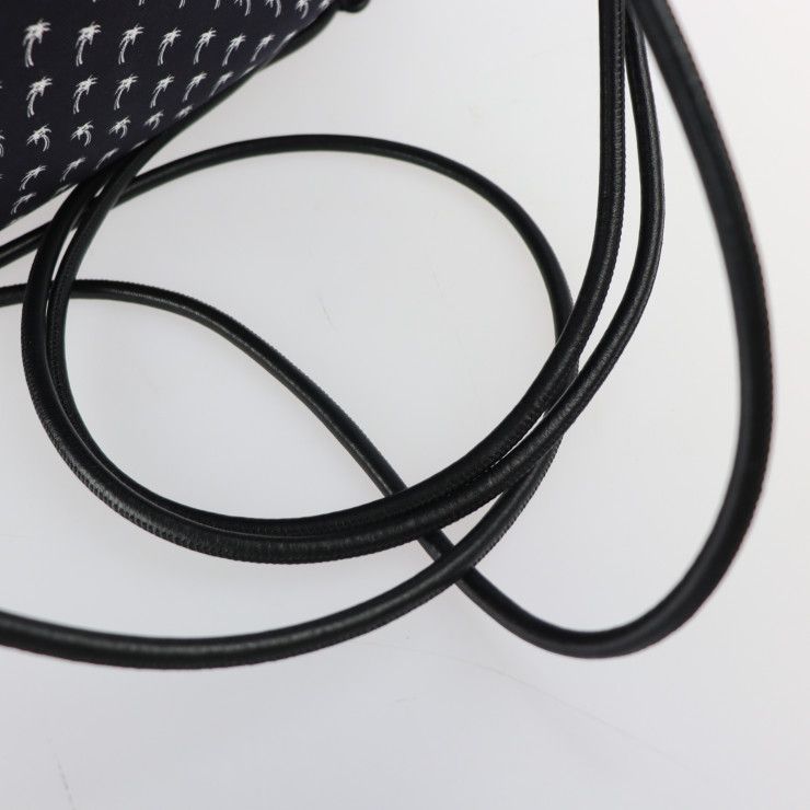 Saint Laurent Paris Backpack Daypack Hpq4 E 1070 Canvas Lambskin Black — view 6
