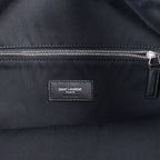 Saint Laurent Paris Backpack Daypack Hpq4 E 1070 Canvas Lambskin Black — view 9