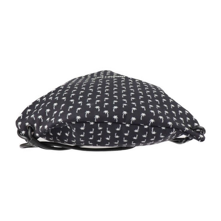 Saint Laurent Paris Backpack Daypack Hpq4 E 1070 Canvas Lambskin Black — view 4