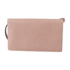 Gucci Shoulder Wallet Bag Calf Leather Pinkish Gold Hardware — view 3