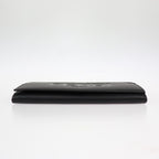 Fendi Continental Wallet Long 7 M0264 Calf Leather Black Silver Hardware — view 4