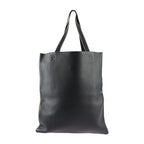 Loewe Tote Bag Leather Black White Mackintosh Argyle Chair Pattern Large Size — view 3